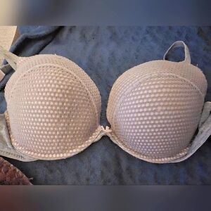 Victoria's Secret Gray & Pink Women's Bra